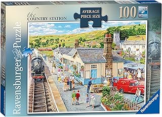 Puzzle ravens berger de the country station, 100 pièces, avec des pièces extra-larges