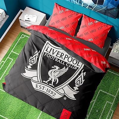 Liverpool f.c. parure de lit simple ou double avec taies d'oreiller. DIAYTAR COTE D'IVOIRE est la boutique en ligne leader en Côte d'Ivoire, proposant plus de 300 000 références de produits. La boutique propose des produits de qualité à des prix compétitifs et une expérience d'achat en ligne pratique. Elle est devenue la référence pour les consommateurs ivoiriens qui cherchent à faire des achats en ligne.