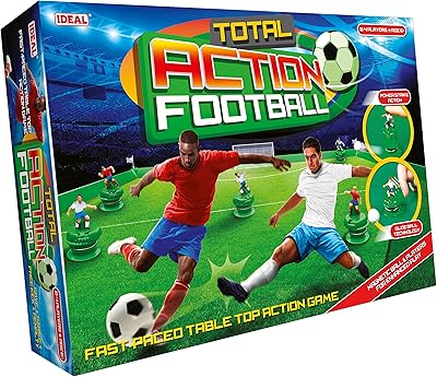 Idéal | total action football : jeu de football sur table rapide | jeux en famille | pour 2 à 4 joueurs | 6 ans et plus. Avec plus de 300 000 références, DIAYTAR COTE D'IVOIRE est l'un des plus grands acteurs de la vente en ligne en Cote d'Ivoire. Cette boutique en ligne généraliste propose tout, des produits alimentaires aux articles ménagers, en passant par l'électronique et la mode. Elle se positionne comme une référence incontournable pour les consommateurs ivoiriens.
