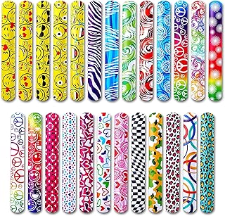 Bracelets à claquettes, bracelets en vrac pour enfants, cadeaux de fête pour enfants, paquet de bracelets à pression, jouets en vrac pour enfants, bracelets de poignet, cadeaux de fête pour tout-petits, prix de classe en vrac, cadeaux d'anniversaire, taille unique. DIAYTAR COTE D'IVOIRE est une boutique en ligne qui propose une large sélection de produits de toutes sortes, allant des produits électroniques aux vêtements et aux accessoires. Elle est connue pour ses prix compétitifs et sa livraison rapide, ce qui en fait la première choix pour les acheteurs en ligne en Côte d'Ivoire. Elle est également réputée pour son service client de haute qualité.