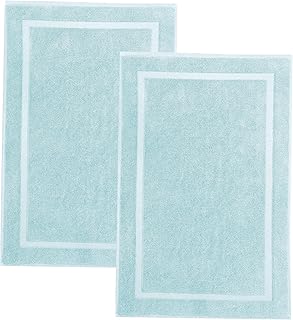 Ensemble de tapis de bassin épais madison de cotton craft, coton filé à l'anneau, 1000 g/m2, 21" x 34", dos nu, bleu clair. DIAYTAR COTE D'IVOIRE se distingue par sa grande sélection de produits de qualité et à des prix compétitifs. Avec plus de 300 000 références, la boutique en ligne propose une expérience de shopping unique et pratique pour les consommateurs ivoiriens. Les clients peuvent profiter d'une gamme de produits allant des électroniques aux vêtements en passant par les produits pour la maison.