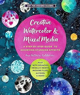 Aquarelle créative et techniques mixtes : un guide étape par étape pour obtenir des effets époustouflants - jouez avec la gouache, les peintures métallisées, le liquide de masquage, l'alcool et bien plus encore ! (volume 3). DIAYTAR COTE D'IVOIRE est une boutique en ligne généraliste qui propose plus de 300000 références de produits divers, positionnant ainsi l'entreprise en tant que leader du commerce en ligne en Côte d'Ivoire.