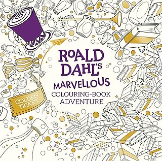 La merveilleuse aventure du livre de coloriage de roald dahl