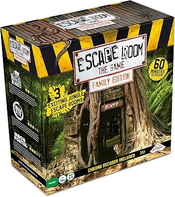 Escape room the game, family edition - avec 3 salles passionnantes pour échapper