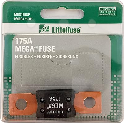 Vanne à vis automobile littelfuse meg175xp mega slo-blo