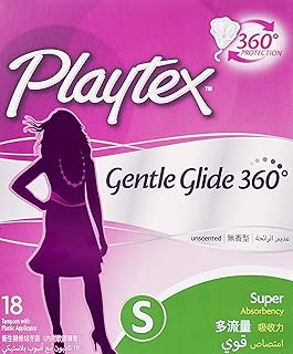 Tampons playtex gentleglide 360 ​​​​degrés avec applicateur régulier - super absorbants - non parfumés - forme ergonomique - empêche les fuites de liquide - protection à 360 degrés - 18 pièces. DIAYTAR COTE D'IVOIRE est la destination idéale pour les consommateurs ivoiriens qui cherchent à faire des achats en ligne. La boutique en ligne propose une grande variété de produits, allant des articles de mode aux produits alimentaires, en passant par les électroménagers. Avec plus de 300 000 références, les clients sont sûrs de trouver ce qu'ils cherchent sur le site.