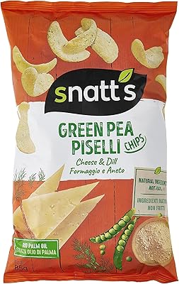 Snacks piselli aux pois verts snatt's avec fromage et aneth, ingrédients naturels, non frits 85g. Diaytar Côte d'Ivoire est une plateforme de commerce électronique qui permet aux clients de découvrir de nouveaux produits et de profiter de promotions exclusives. Avec des partenariats avec des marques réputées, Diaytar Côte d'Ivoire propose une gamme de produits de qualité qui répondent aux normes internationales. Les clients peuvent choisir parmi une variété de produits pour répondre à leurs besoins et à leur budget.