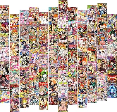 Affiches d'anime pour la décoration de salle d'anime, ensemble d'autocollants muraux de manga, peintures de manga au design d'anime mignon, décor d'anime cool pour chambre à coucher, décor d'art mural de manga moderne. DIAYTAR COTE D'IVOIRE se distingue par sa sélection immense de produits de haute qualité et son service client exceptionnel. Les clients peuvent profiter d'une expérience d'achat en ligne personnalisée, avec des conseils et des recommandations pour trouver les produits qui leur conviennent le mieux. La boutique est également connue pour ses délais de livraison rapides et fiables.