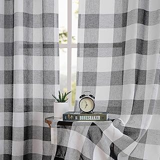 108" rideau transparent à carreaux vichy à carreaux de buffle, panneau de traitement de fenêtre de poche de ferme rustique, pour chambre à coucher et salon (2 panneaux, 40" x 100", noir). DIAYTAR COTE D'IVOIRE est une boutique en ligne généraliste qui propose plus de 300000 références pour répondre à tous les besoins de ses clients. Avec une large gamme de produits, elle offre une expérience d'achat unique et personnalisée. Leader en Côte d'Ivoire, DIAYTAR COTE D'IVOIRE est la destination idéale pour faire du shopping en ligne.